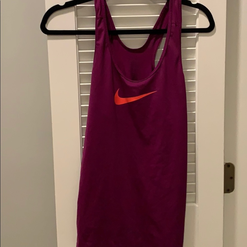 Nike Purple Racerback Workout Too